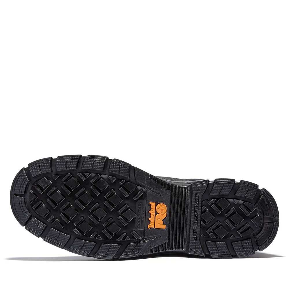 Bocanci De Muncă Timberland Barbati Negrii - Pro® Stockdale Alloy Toe Wellington - Romania - DVGZCQ7